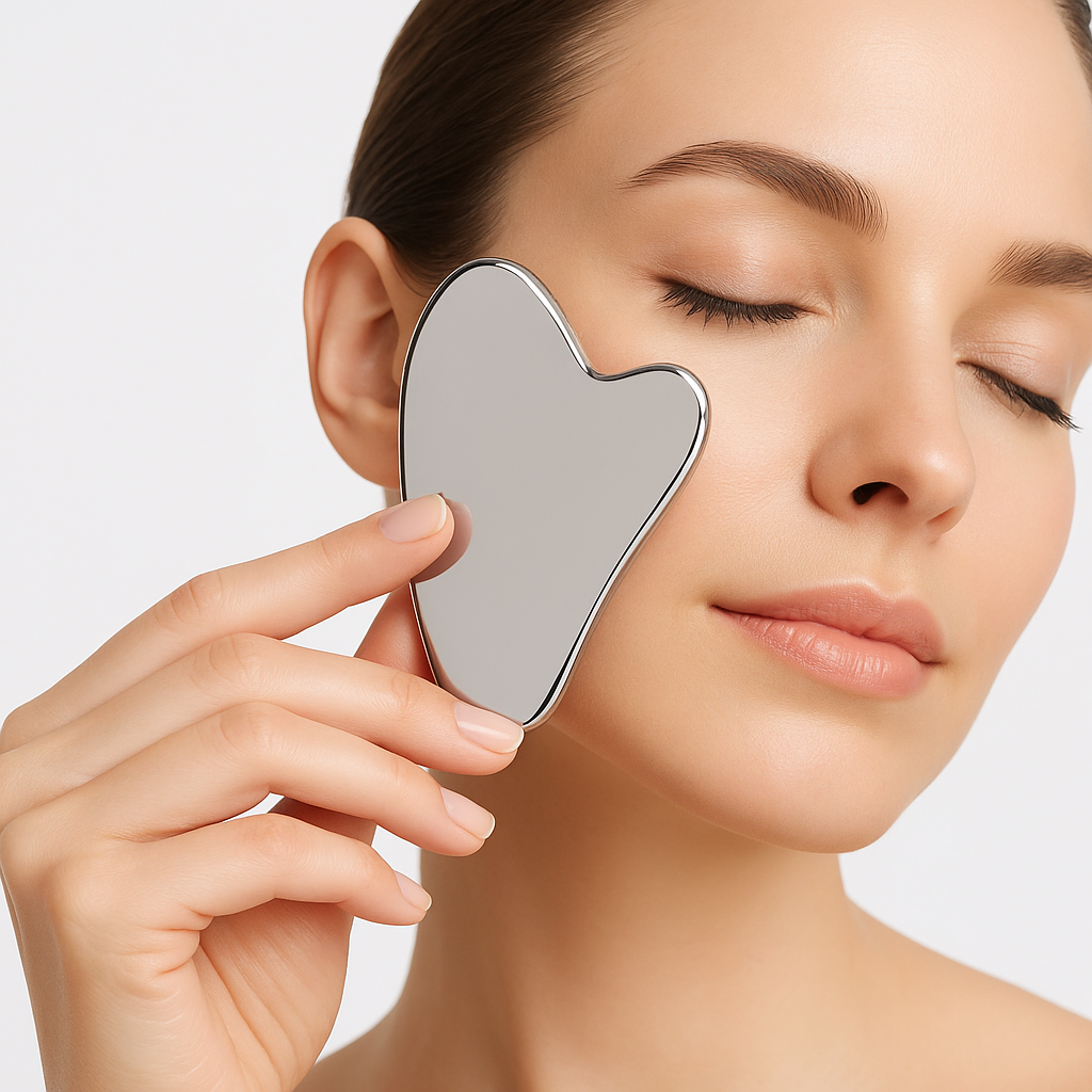 Glacial Glow | Stainless Steel Gua Sha