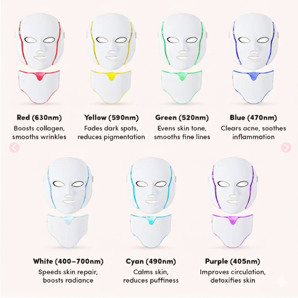 GlacialGlow | Led Therapy Mask